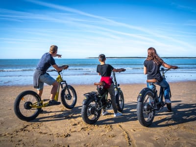 Excursión en Fat Bike por la costa salvaje desde La Palmyre