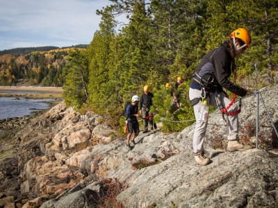 Via ferrata du Cap Jaseux au fjord du Saguenay, Saint-Fulgence