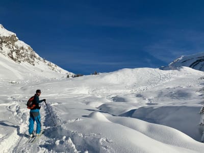 Ski de randonnée guidée sur le Col du Cou à Morzine