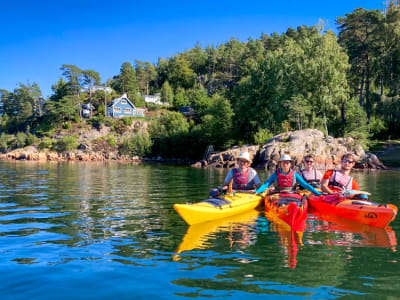 Cours de kayak pour débutants dans le Bohuslän