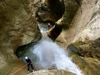 Complete tour of Ecouges Canyon in the Vercors near Grenoble