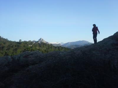 Wanderung auf dem Ospédale, in der Nähe von Porto Vecchio