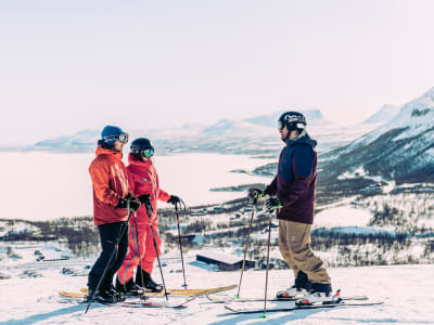 Privater Ski-Unterricht in Björkliden oder Riksgränsen