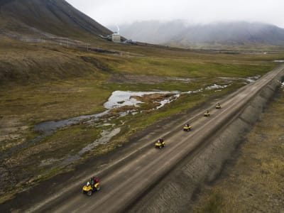 Quad Biking Adventure and Husky Kennel Visit from Longyearbyen in Svalbard