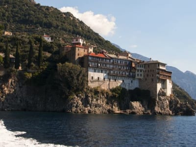 Boat Cruise to Mount Athos from Ouranoupoli, in Chalkidiki