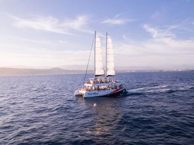 Sunset Catamaran Cruise from Nice to Villefranche-sur-Mer