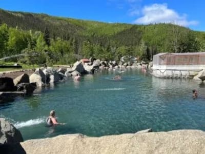 Visite guidée des sources d'eau chaude de Chena depuis Fairbanks, Alaska