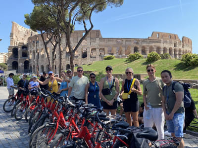Paseo guiado en bicicleta por Roma