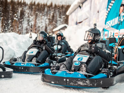 Excursion de karting sur glace à partir de Levi