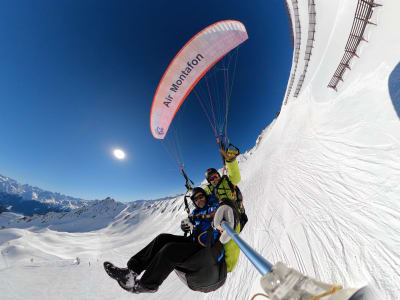 Vol biplace en parapente à Montafon