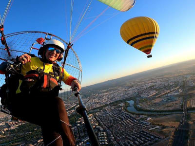 Vol en montgolfière au-dessus d'Arcos de la Frontera, Cadix