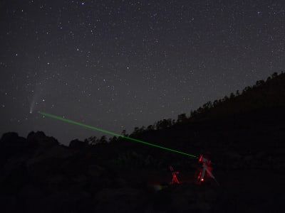 Observación de estrellas en el Parque Nacional del Teide, Tenerife