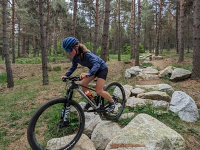 Advanced Mountain Bike Course on XCO Stadium Bike near Font-Romeu