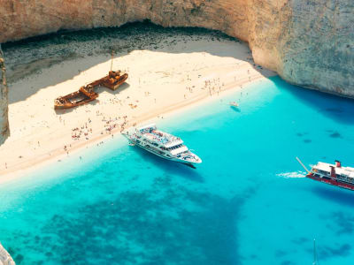 Boat Cruise to Zakynthos from Poros Port in Kefalonia
