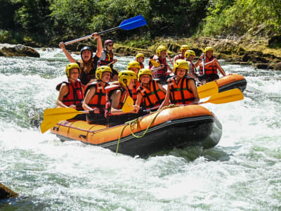 Descente en rafting de la Dranse à Thonon les Bains