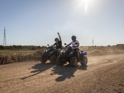 Excursion en quad dans la forêt et sur la plage depuis El Arenal, Palma de Majorque