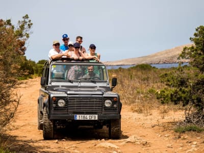 Excursion en jeep depuis Fornells, Minorque