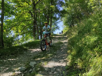 Balade en trottinette électrique près des Arcs en Savoie