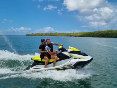 Jet-Ski-Einführung in Les Trois-Îlets, Martinique