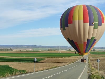 Hot Air Balloon Flight over Burgos