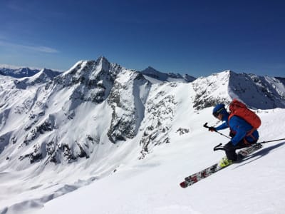 Excursión de un día de Freeride en St. Moritz, Engadin