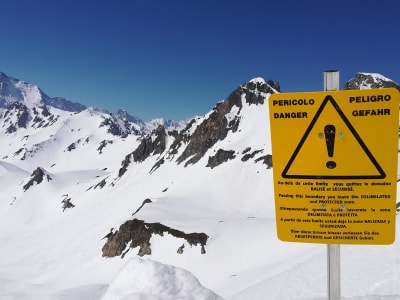 Sesión de sensibilización sobre las avalanchas en Tignes