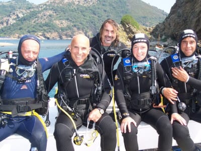 Cours de plongée sous-marine DIWA à l'île d'Elbe