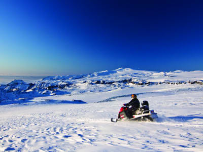 Snowmobile Tour on Mýrdalsjökull Glacier, near Vík
