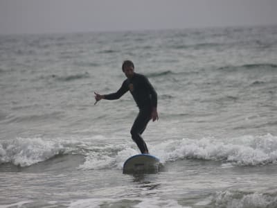 Private surf lessons in Sables d'Olonne, Vendée