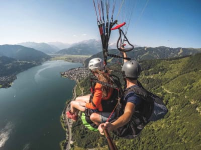 Tandem-Gleitschirmfliegen in Zell am See ab Schmittenhöhe