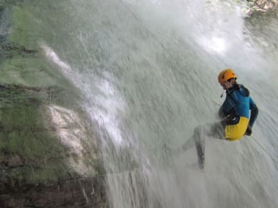 Canyon d'Orlia dans le Mont Olympe, Grèce