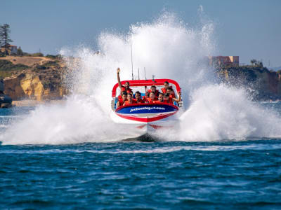 Expérience de jet-boating en Algarve