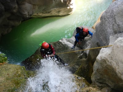 Canyoning in der Međureč-Schlucht ab Bar