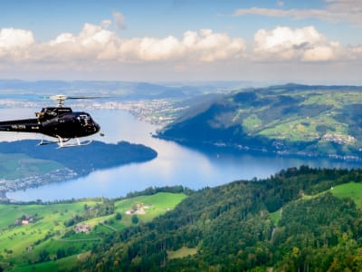 Vuelo panorámico en helicóptero Eiger-Mönch-Jungfraujoch, desde Lucerna