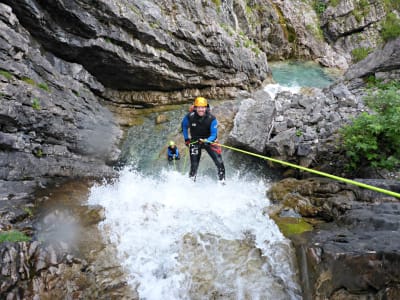 Barranquismo avanzado en el Lechtal, en el Tirol