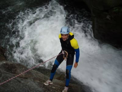 Canyoning dans les gorges du Tapoul, Cévennes