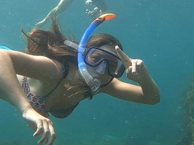 Excursión de snorkel en las islas ciclópeas de Aci Castello, cerca de Catania, Sicilia