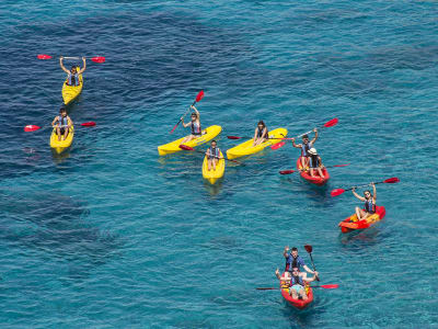 Excursion guidée en kayak depuis Santa Ponsa, Majorque