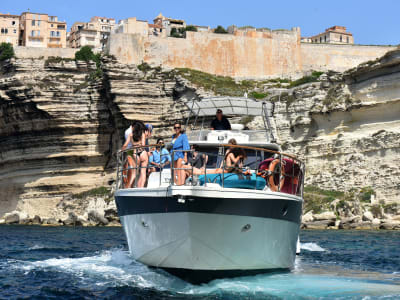 Croisière en bateau aux îles Lavezzi au départ de Bonifacio