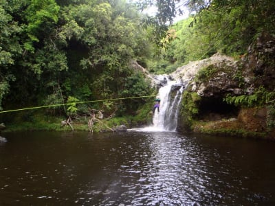 Cañón de Bassin Bœuf en Sainte-Suzanne, Isla Reunión