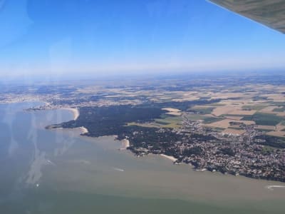 Mehrachsiger Ultraleicht-Duo-Flug ab Bordeaux