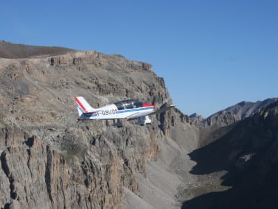 Ubaye Valley scenic flight from Barcelonnette