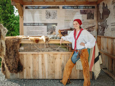 Entdeckung des Labyrinths Coureur des Bois in Saint-Mathieu-du-Parc, in der Nähe von Trois-Rivières