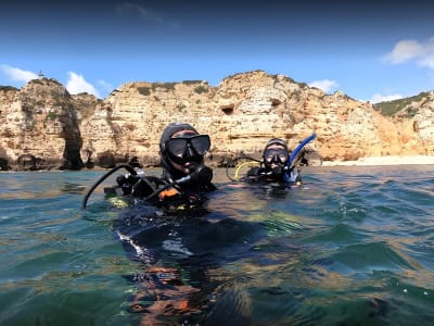 Inmersiones de exploración en Lagos, Algarve