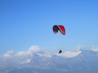 Discovery Tandem Paragliding Flight in Megève, Mont-Blanc