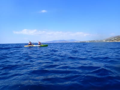 Sea Kayaking on the Southeast Coast of Athens from Anavissos