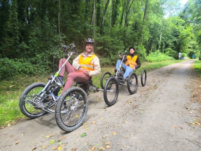 Balade guidée en forêt en quadbike depuis Eu