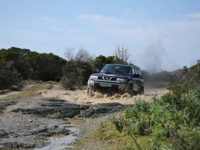 Randonnée en 4x4 vers la plage de Ghignu depuis Balagne