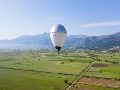 Heißluftballonfahrt über die Lassithi-Hochebene von Malia bei Heraklion