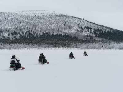 Snowmobiling Excursion around Swedish Lapland from Kiruna